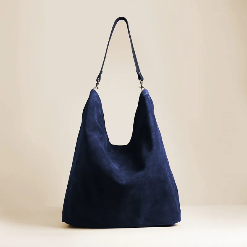 Jane - Suede Navy sold by Parker Thatch