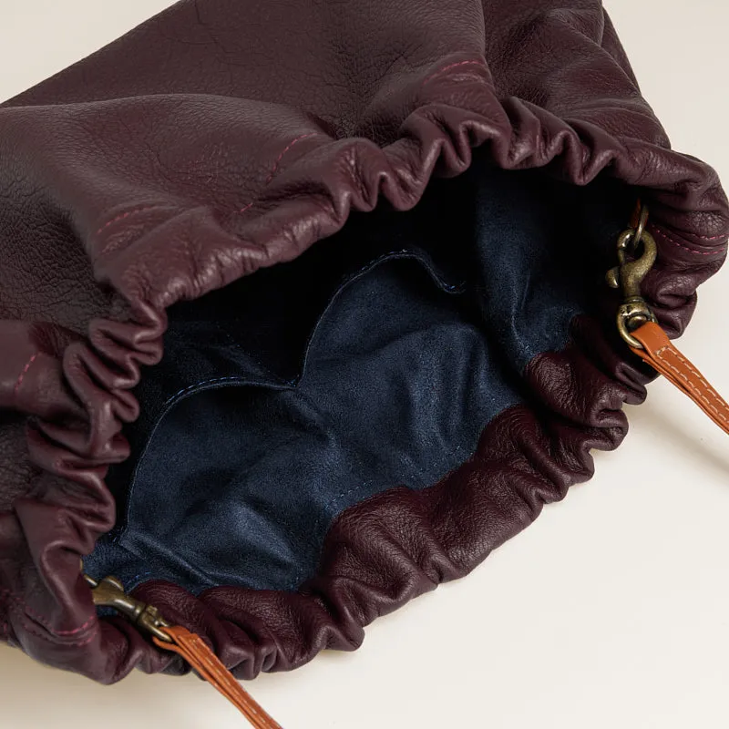 Mochi - Leather Oxblood Burgundy sold by Parker Thatch product image thumbnail 3