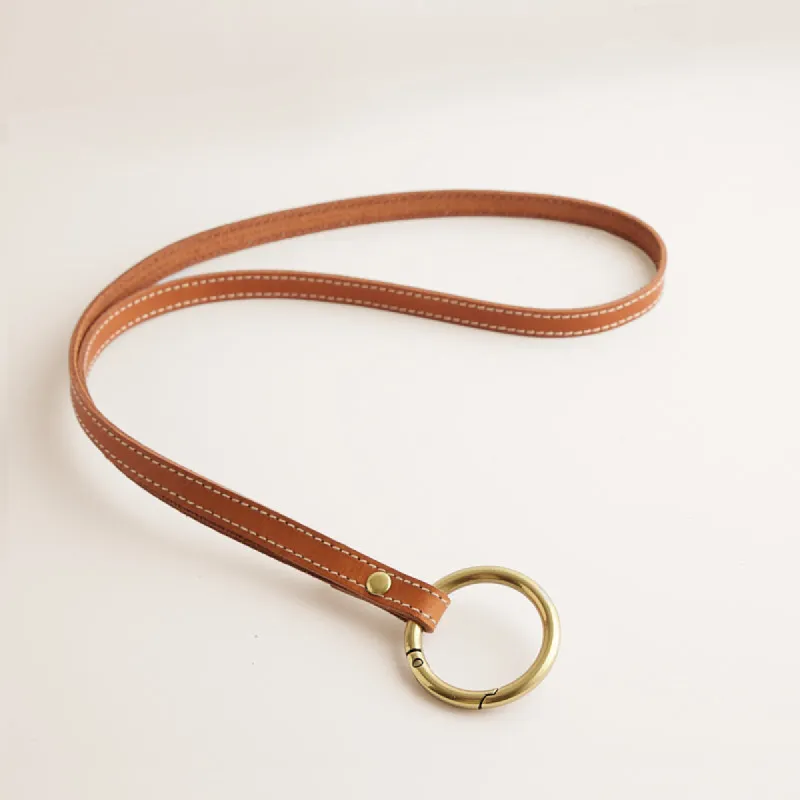 Leather Lanyard - Cognac sold by Parker Thatch