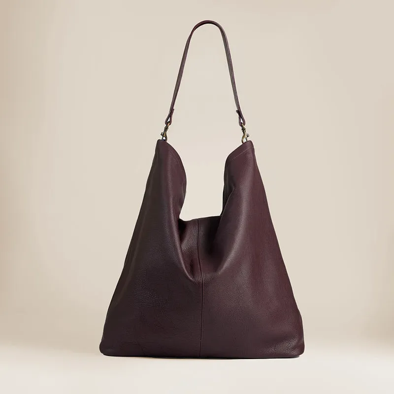 Jane - Leather Oxblood Burgundy sold by Parker Thatch