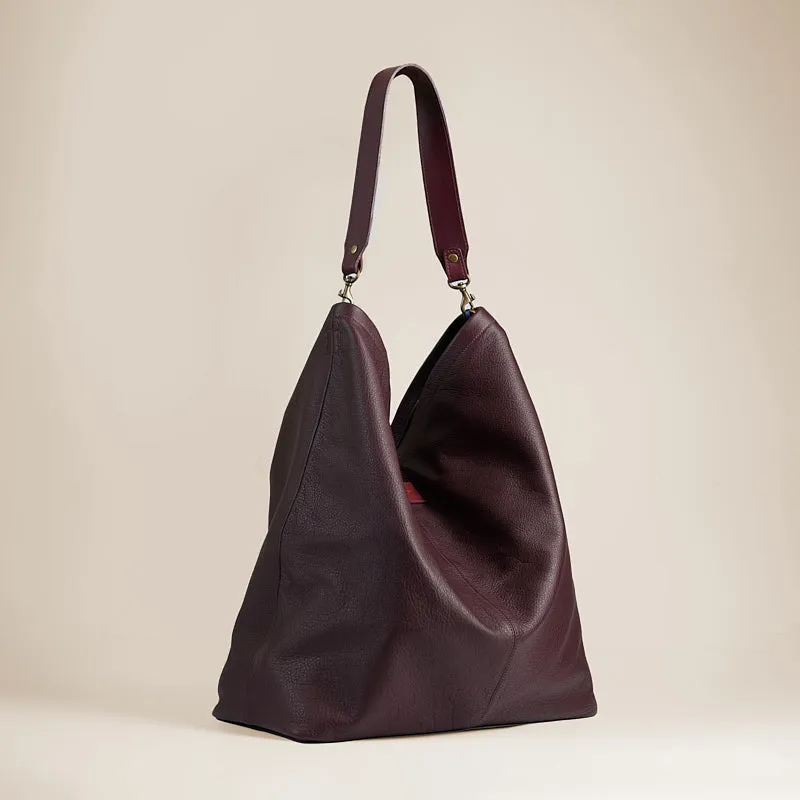 Jane - Leather Oxblood Burgundy sold by Parker Thatch product image thumbnail 2