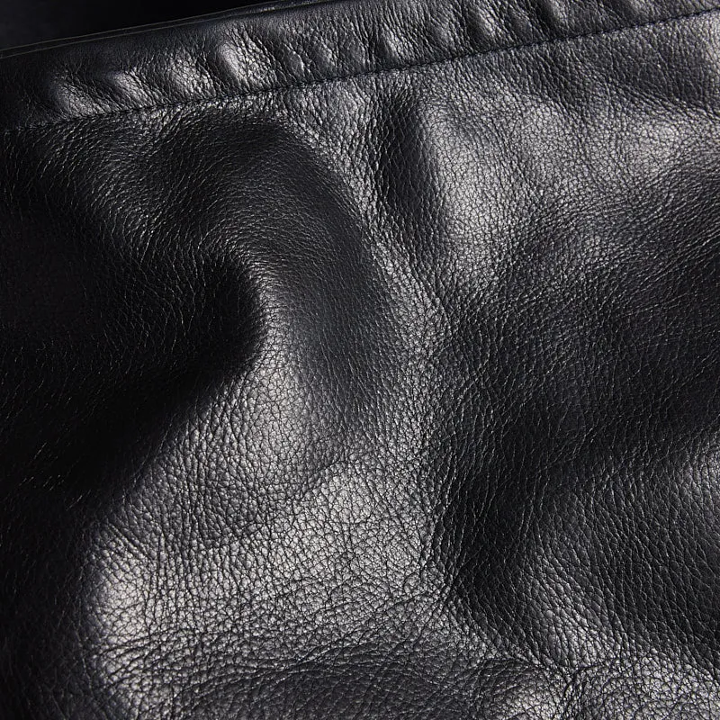 Jane - Heritage "Broken-In" Leather Black sold by Parker Thatch product image thumbnail 3
