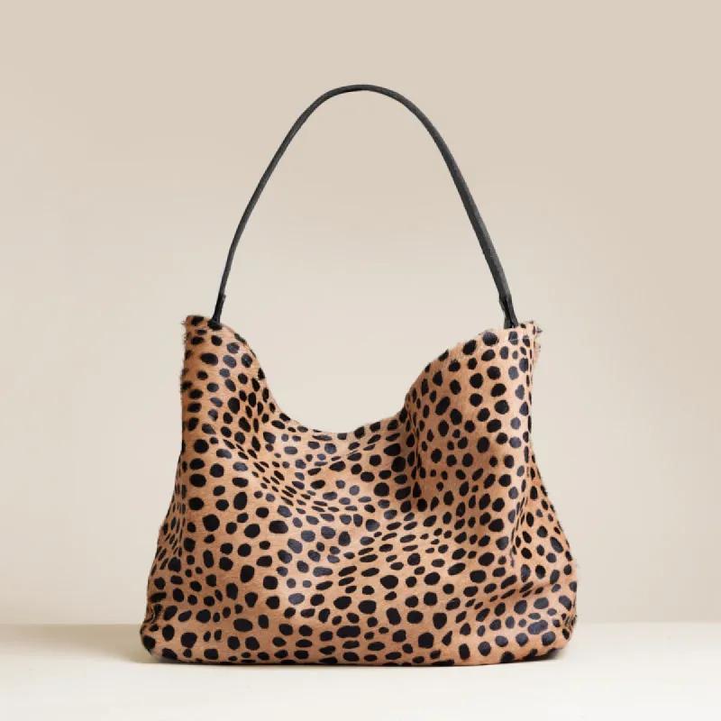 Medium Jane - Slouch Bag - Leopard sold by Parker Thatch