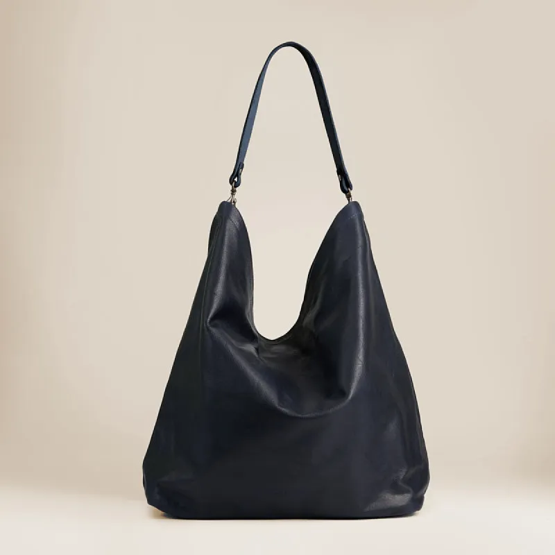 Jane - Heritage "Broken-In" Leather Navy sold by Parker Thatch
