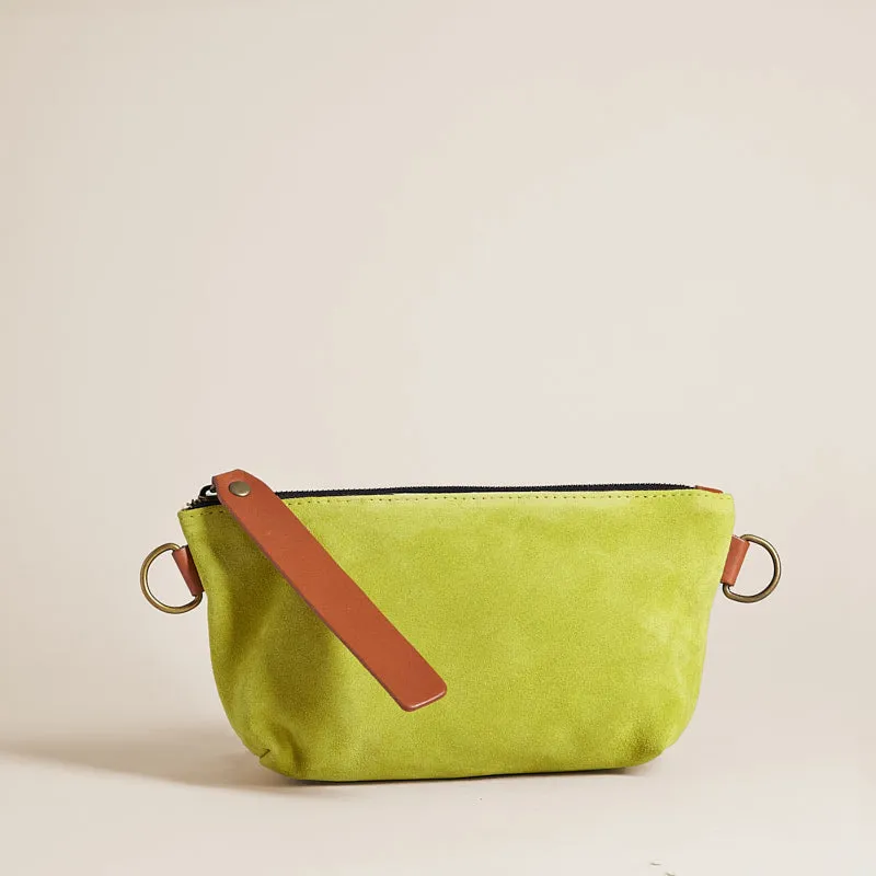 Little Buddy - Suede Chartreuse sold by Parker Thatch