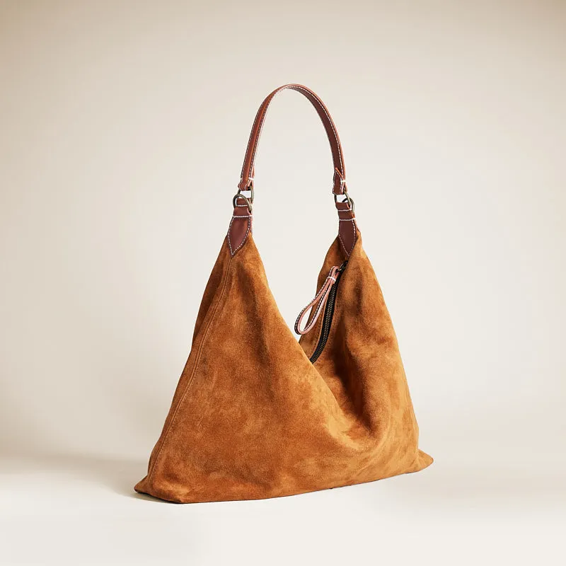 Maurice Hobo - Suede Caramel sold by Parker Thatch product image thumbnail 2