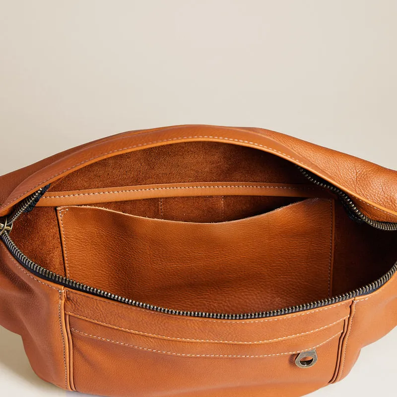 Cross Your Heart Sling - Leather British Tan sold by Parker Thatch product image thumbnail 3