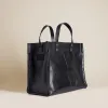 Medium Mimi - Leather Pebbled Black sold by Parker Thatch