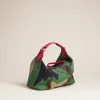 Small Maurice Hobo - Nylon Camo sold by Parker Thatch
