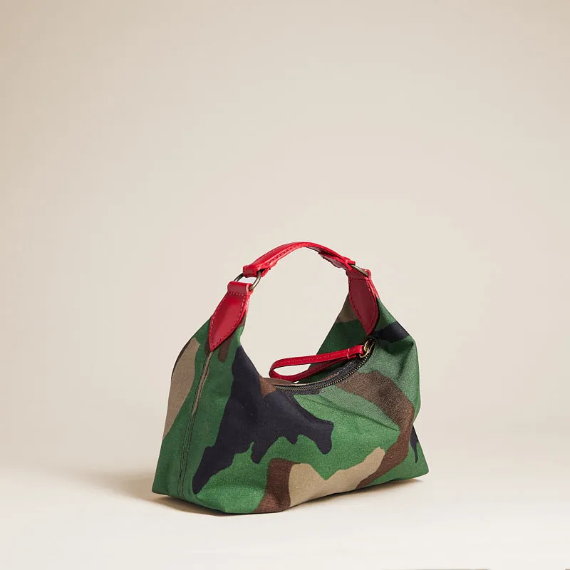 Small Maurice Hobo - Nylon Camo sold by Parker Thatch product image thumbnail 2