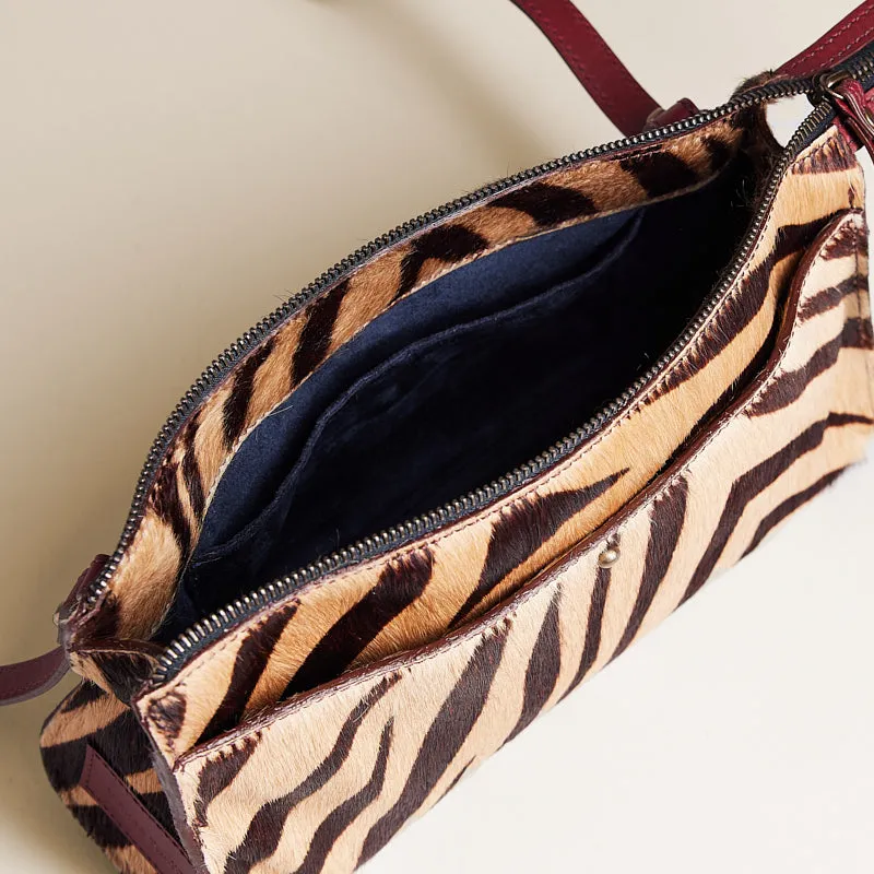 Lily Crossbody - Zebra sold by Parker Thatch product image thumbnail 5