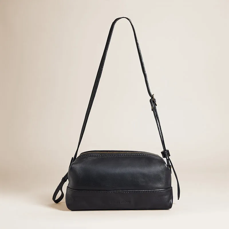 Bon Bon East West Baguette - Leather Black sold by Parker Thatch