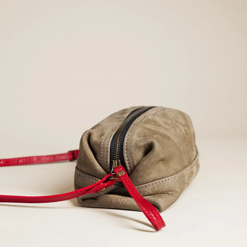 Bon Bon East West Baguette - Nubuck Olive sold by Parker Thatch product image thumbnail 4