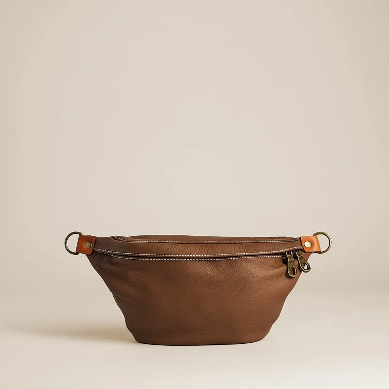 Small Cross Your Heart Sling - Leather Luggage sold by Parker Thatch