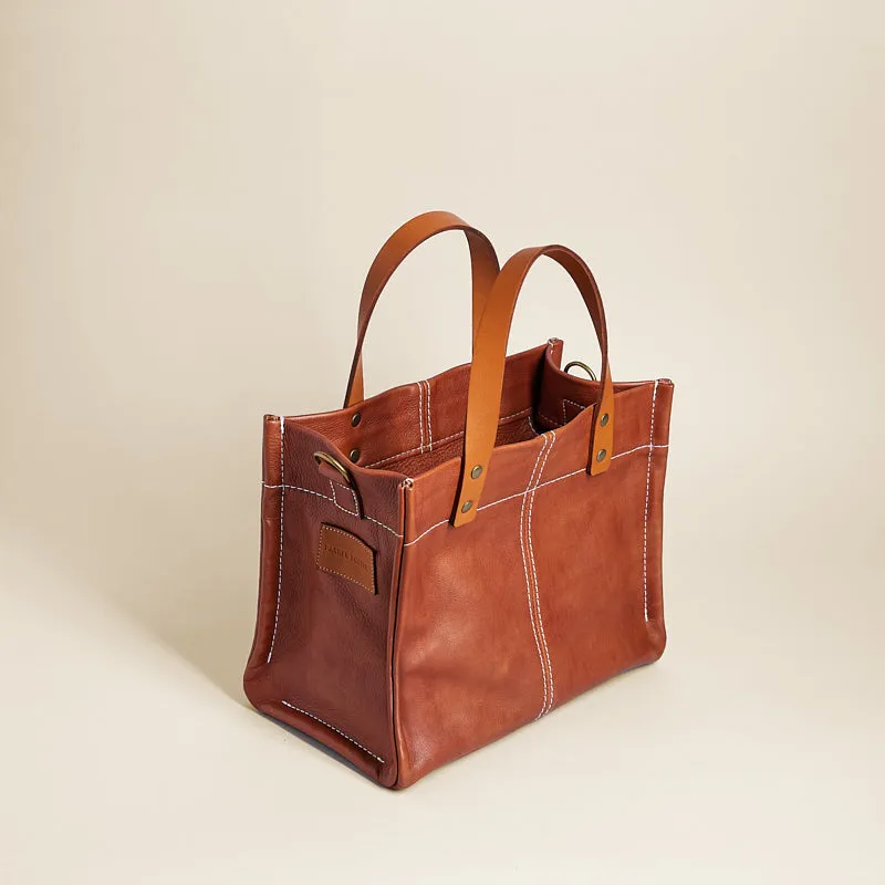 Small Mimi - Leather Cognac sold by Parker Thatch product image thumbnail 2