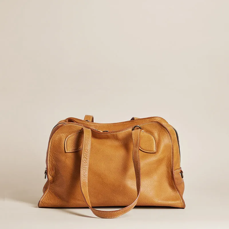 Medium Jack - Heritage "Broken-In" Leather Tan sold by Parker Thatch product image thumbnail 3