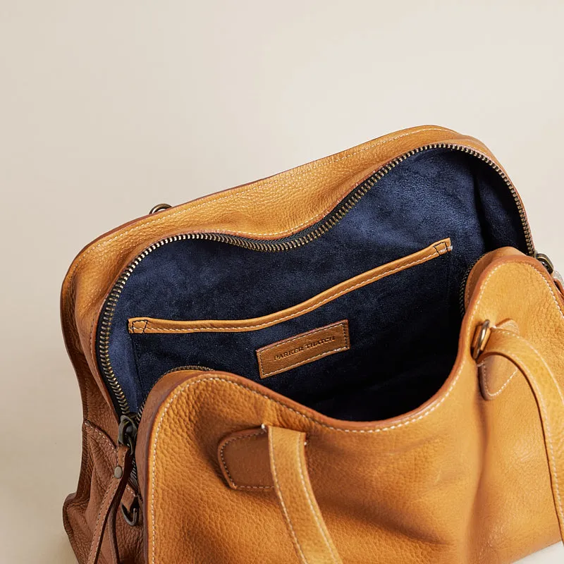 Medium Jack - Heritage "Broken-In" Leather Tan sold by Parker Thatch product image thumbnail 5