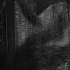 GIANT Tote - Leather Black Basketweave sold by Parker Thatch