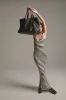 GIANT Tote - Leather Black Basketweave sold by Parker Thatch