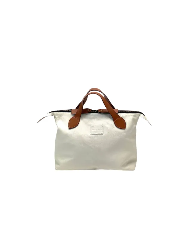 Worn & Loved - Charlie Eggshell Leather sold by Parker Thatch