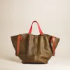Magic Bag - Leather Olive sold by Parker Thatch