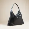 Maurice Hobo - Heritage "Broken-In" Leather Black sold by Parker Thatch