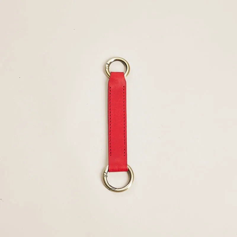Leather Strap Extender - Red sold by Parker Thatch