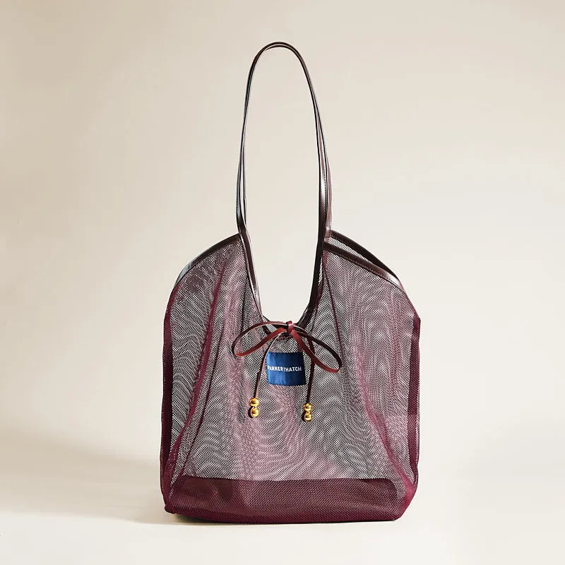The Tokyo Shopper - Burgundy sold by Parker Thatch