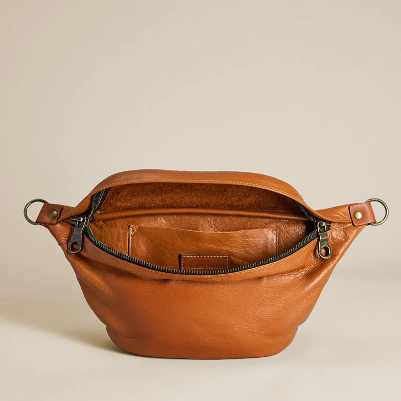 Sidekick Sling - Leather British Tan sold by Parker Thatch product image thumbnail 4