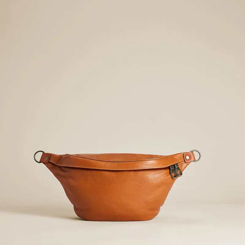 Sidekick Sling - Leather British Tan sold by Parker Thatch