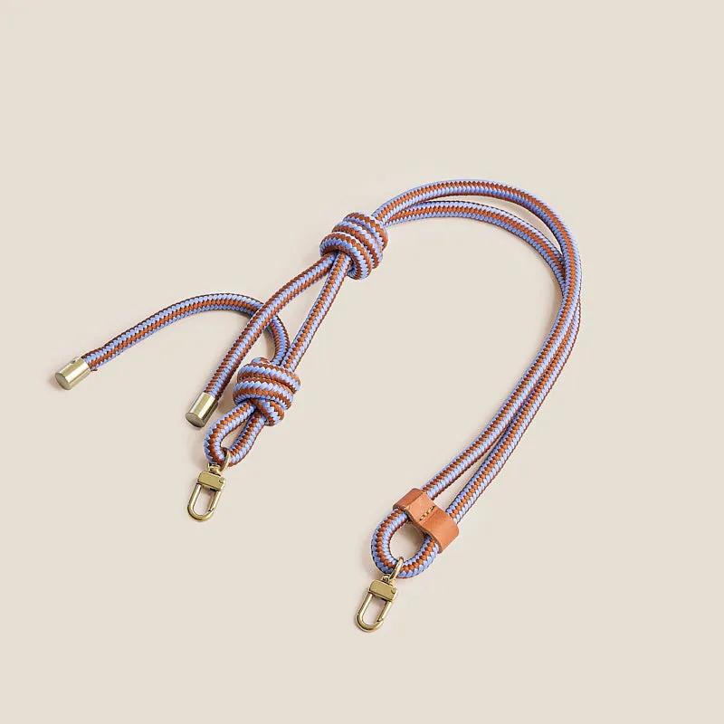 Adjustable Thick Paracord Strap - Caramel & Blue sold by Parker Thatch