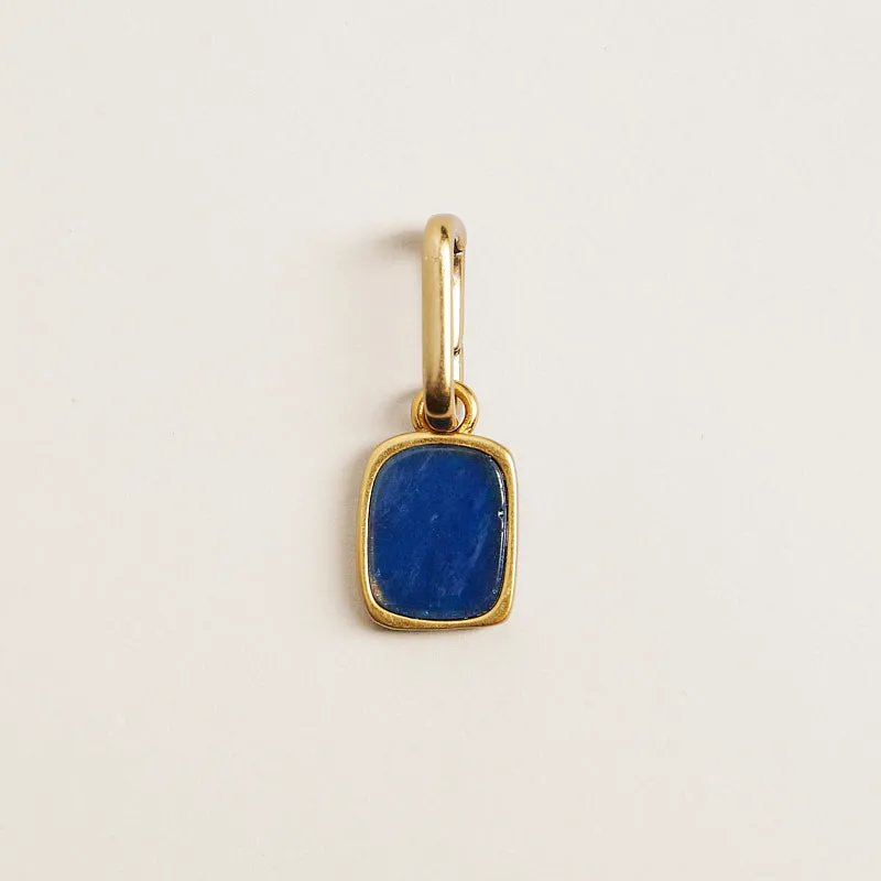 Blue Quartz Stone Charm sold by Parker Thatch