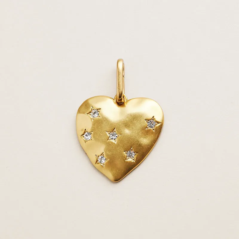 Big Heart & Stars Charm sold by Parker Thatch