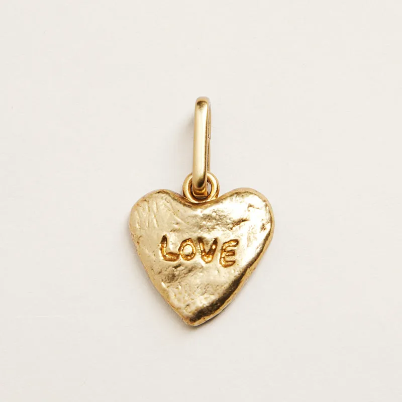 Puffy Heart LOVE Charm sold by Parker Thatch