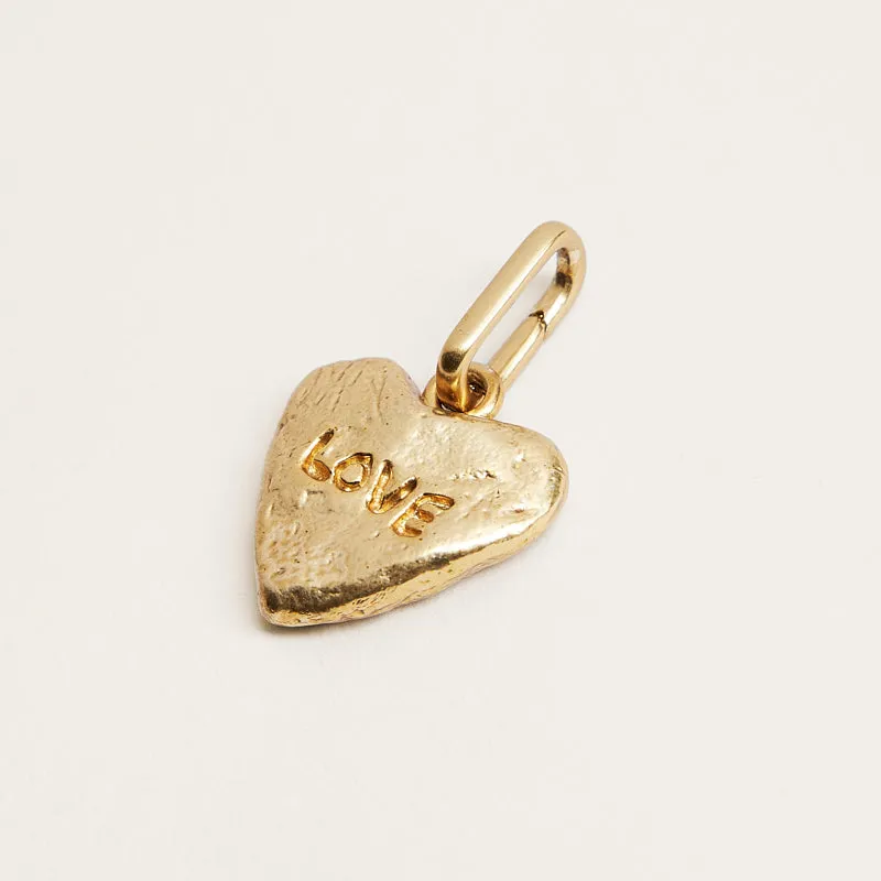 Puffy Heart LOVE Charm sold by Parker Thatch product image thumbnail 2
