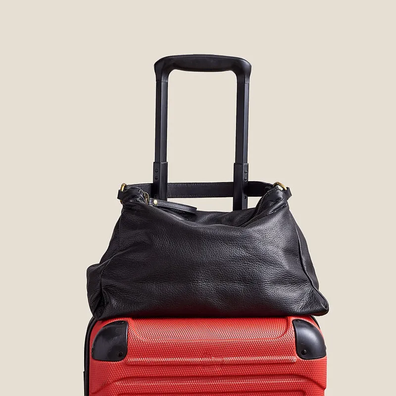 Daily Bag - Heritage "Broken-In" Leather Black sold by Parker Thatch product image thumbnail 3