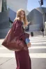 GIANT Tote - Leather Cognac Basketweave sold by Parker Thatch