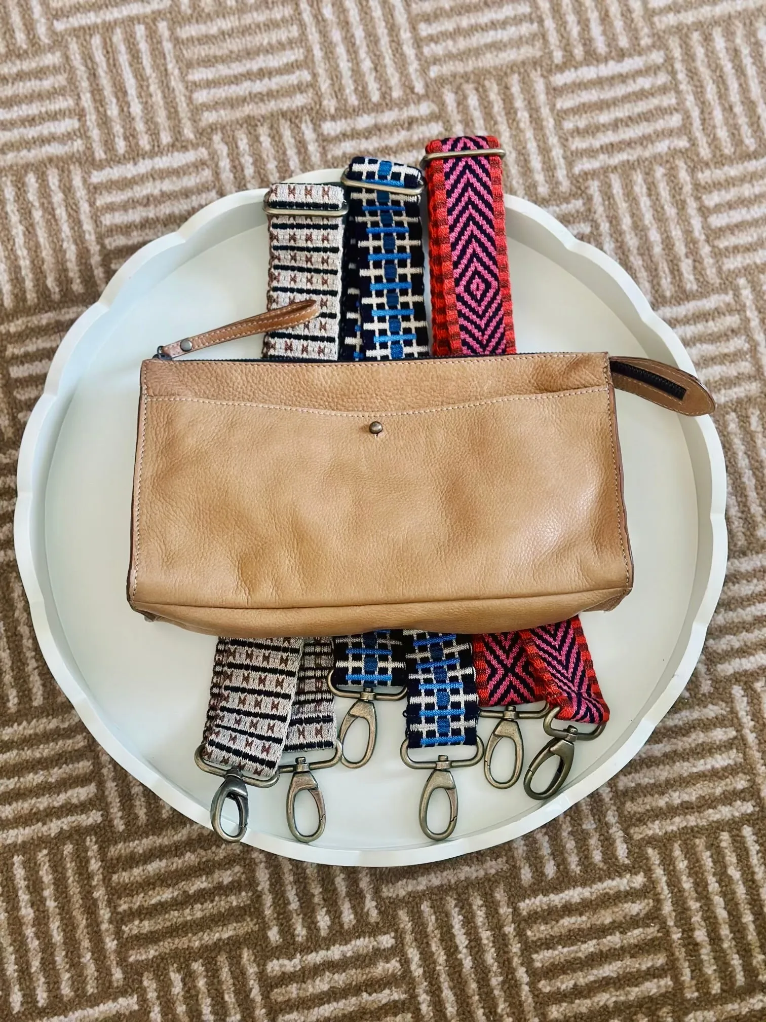 Lily Crossbody - Heritage "Broken-In" Leather Tan sold by Parker Thatch product image thumbnail 4