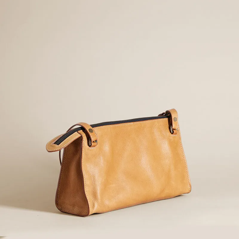 Lily Crossbody - Heritage "Broken-In" Leather Tan sold by Parker Thatch product image thumbnail 5