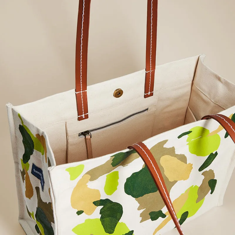 Limited Edition Hand-Painted Canvas Mimi - Camo sold by Parker Thatch product image thumbnail 4