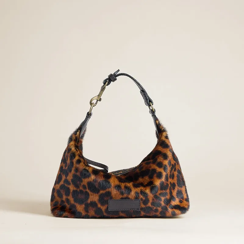 Small Maurice Hobo w/ Convertible Handle - New Leopard sold by Parker Thatch