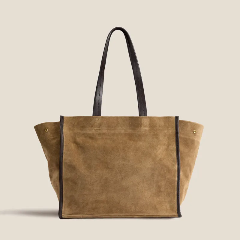 Framed Mimi - Suede Beechwood sold by Parker Thatch