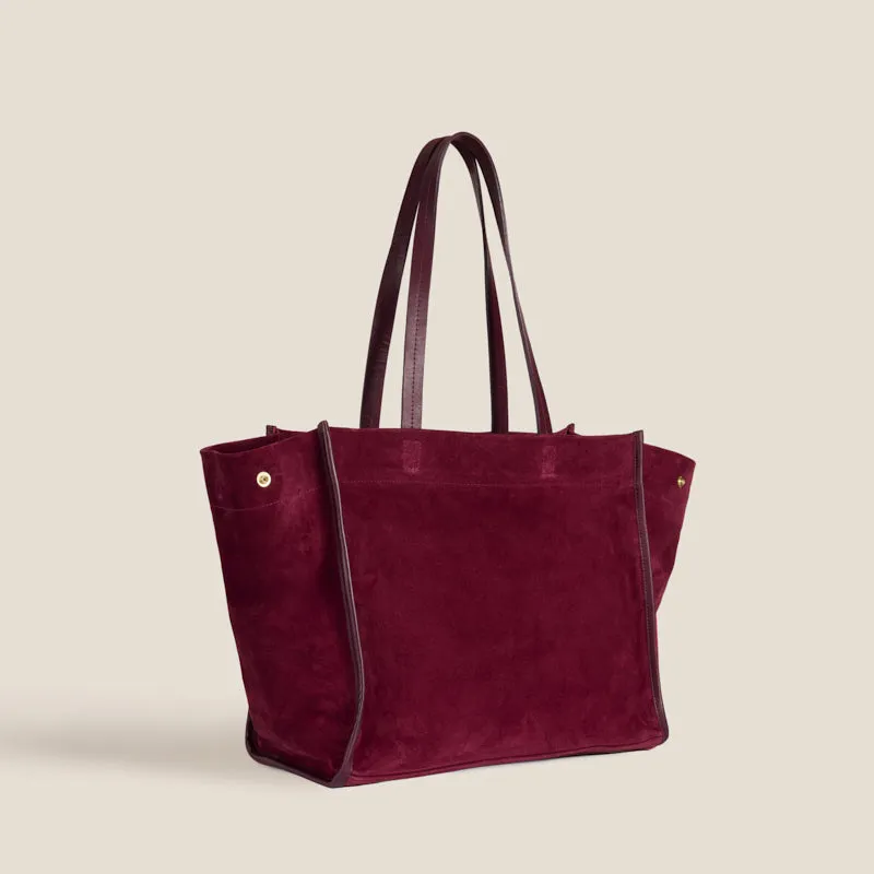 Framed Mimi - Suede Bordeaux sold by Parker Thatch product image thumbnail 2