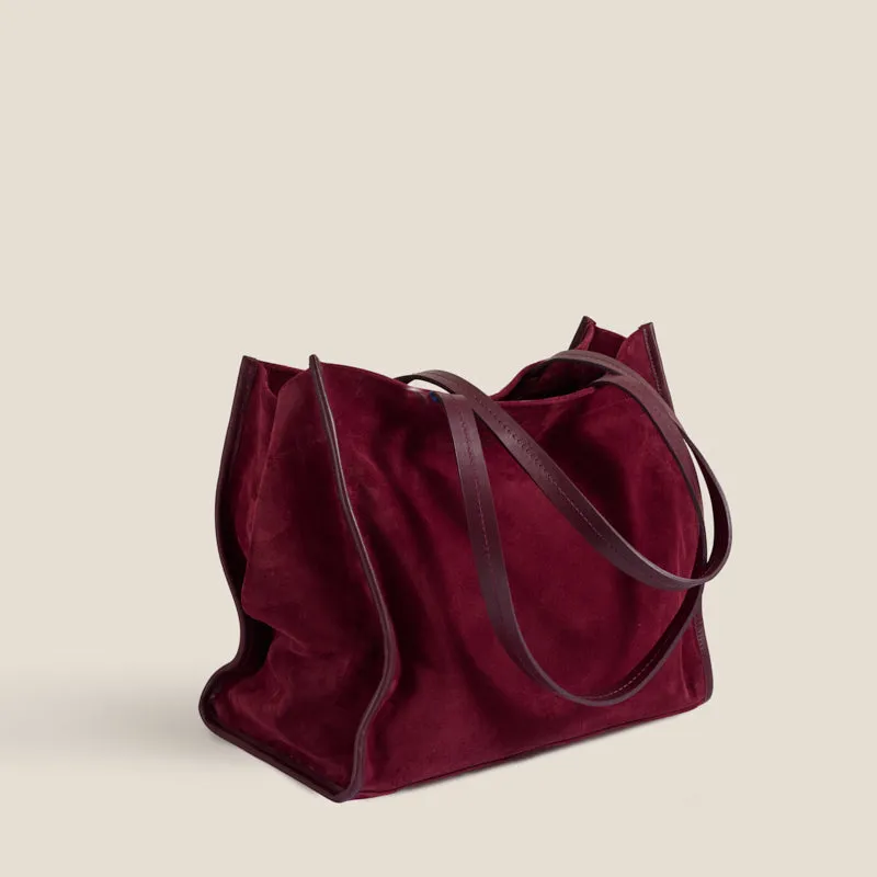 Framed Mimi - Suede Bordeaux sold by Parker Thatch product image thumbnail 5