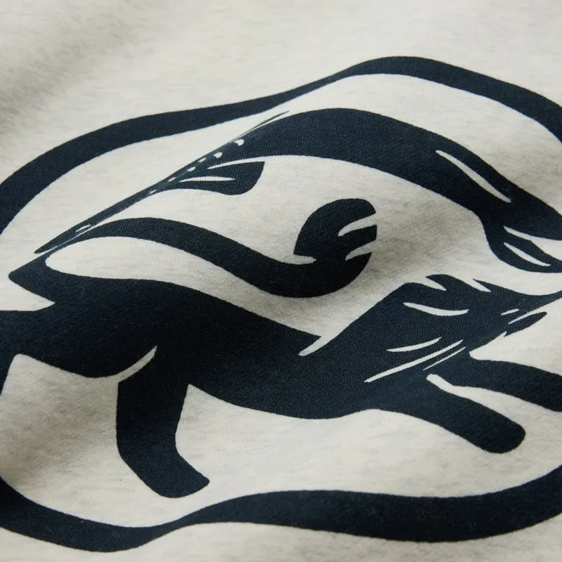 PT Crest Oversized Sweatshirt Hoodie - Heather Oat sold by Parker Thatch product image thumbnail 3