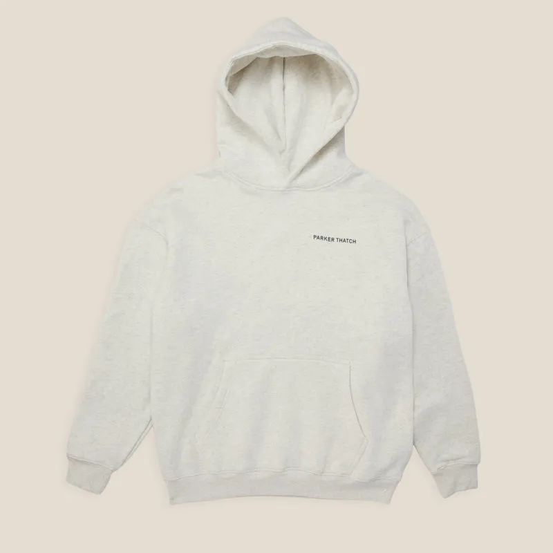 PT Crest Oversized Sweatshirt Hoodie - Heather Oat sold by Parker Thatch product image thumbnail 2
