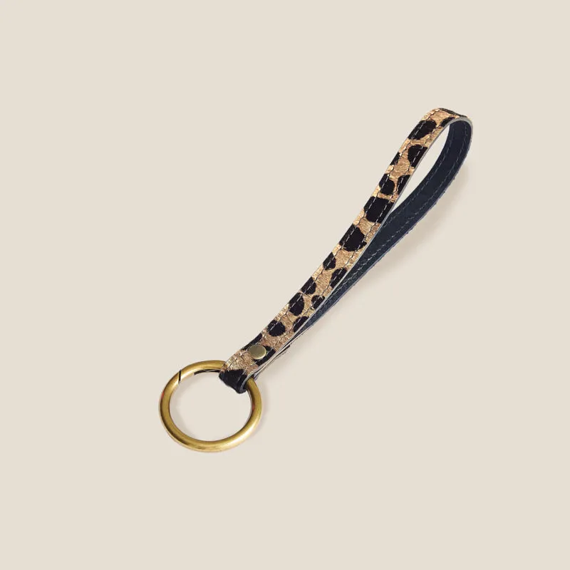 Wristlet Lanyard - Leopard sold by Parker Thatch