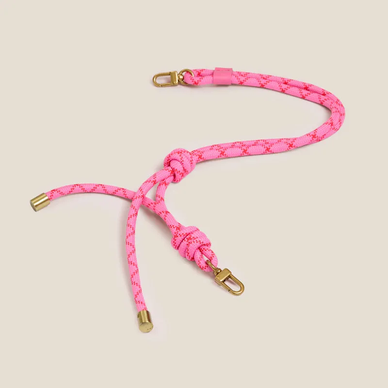 Adjustable Thick Paracord Strap - Pink with Red sold by Parker Thatch product image thumbnail 3