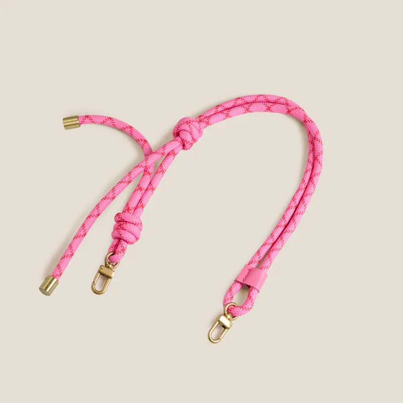 Adjustable Thick Paracord Strap - Pink with Red sold by Parker Thatch