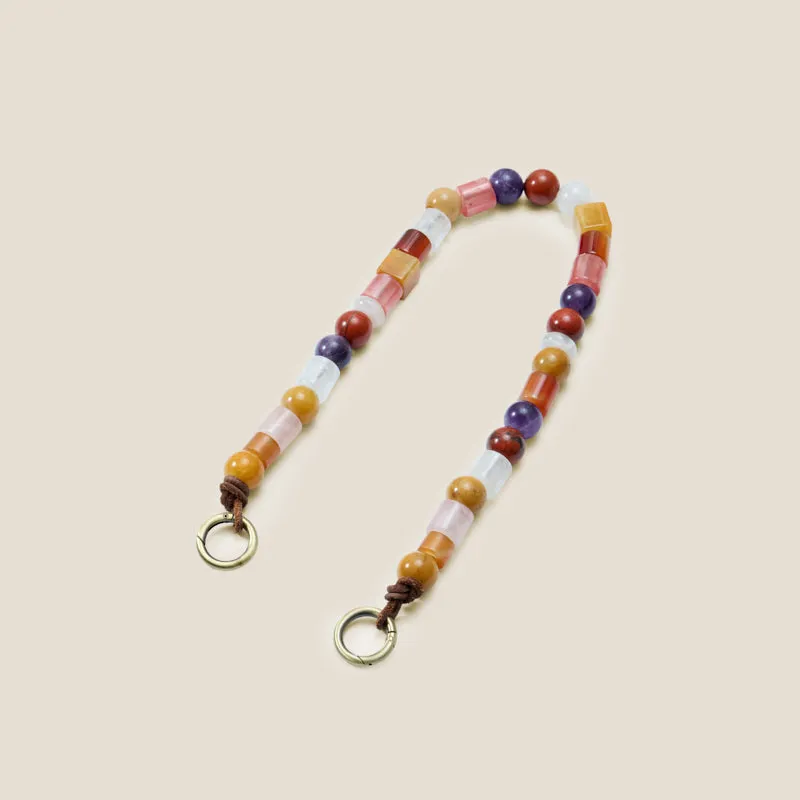 Shoulder Strap - Muted Multi Beads sold by Parker Thatch